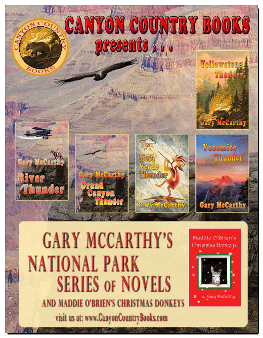 Poster of Gary McCarthy's National Park Novels